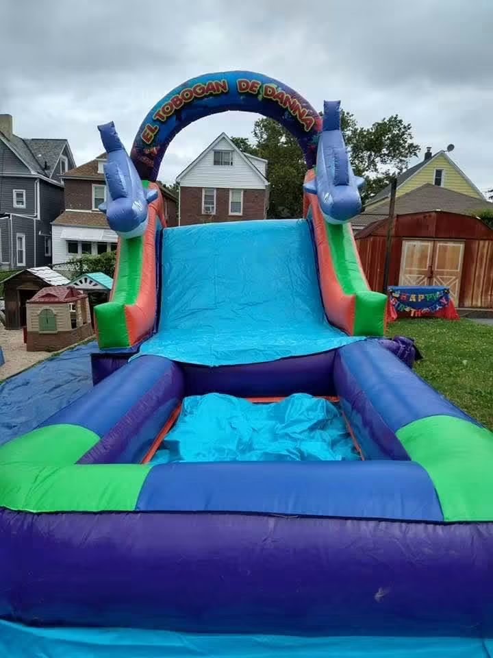 Tobogán acuático con piscina Danna - Imagen 1