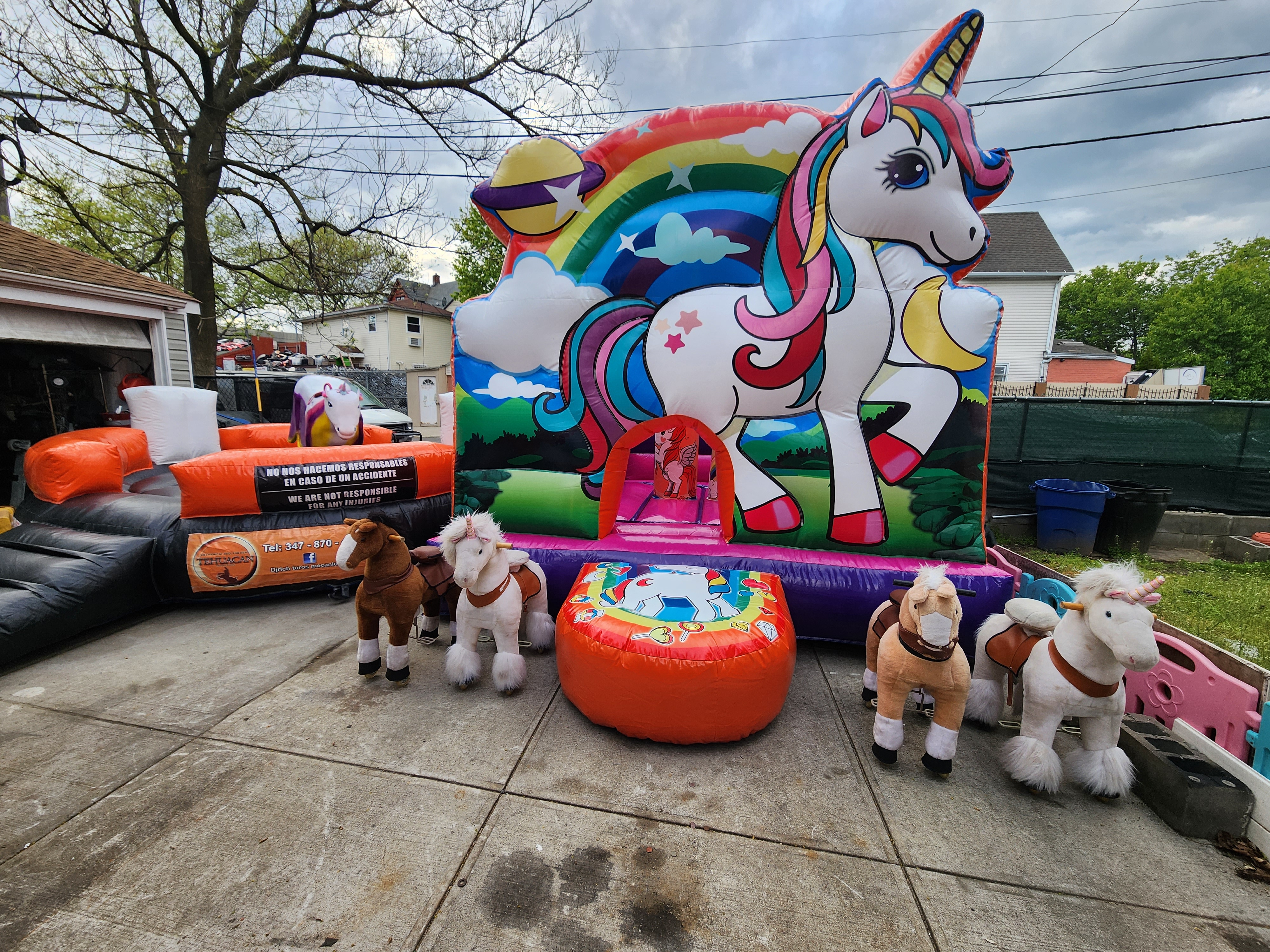 Unicorn Bounce House